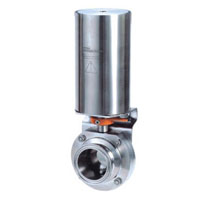 Pneumatic Ferrule Butterfly Valve